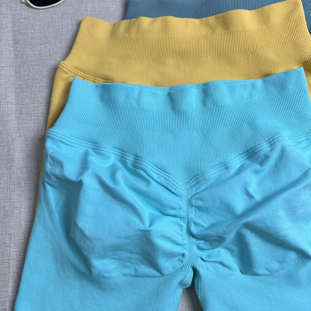 Women's Yoga Shorts - Catch Cards