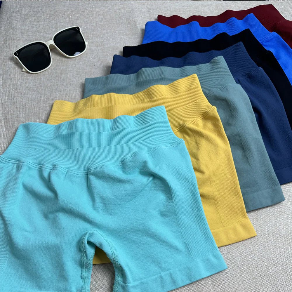 Women's Yoga Shorts - Catch Cards