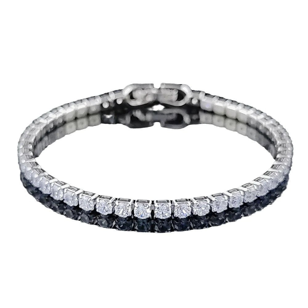 Women's Zircon Tennis Bracelet - Catch Cards