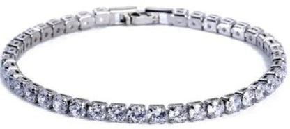Women's Zircon Tennis Bracelet - Catch Cards