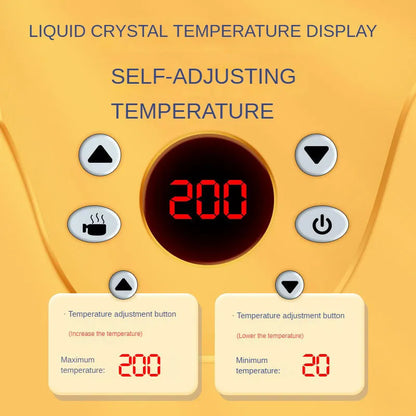 Air Fryer Simulation Kitchenware Kitchen Food Color Changeable Play House