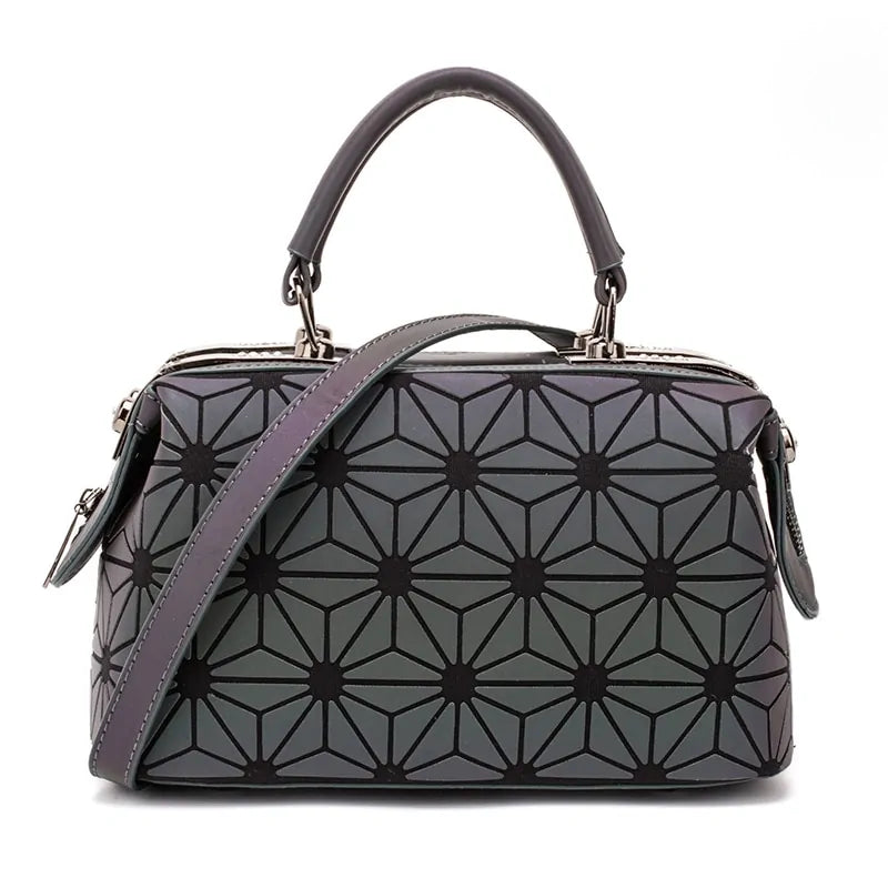 Luminous Geometric Handbag Set WEM Support (www.WEM.support)