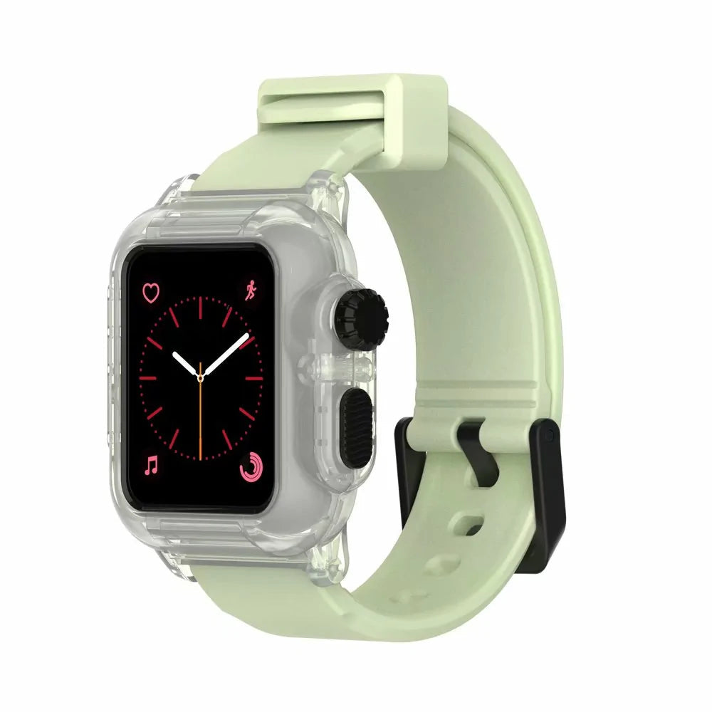 Waterproof Box Case Strap For Apple Watch WEM Support (www.WEM.support)