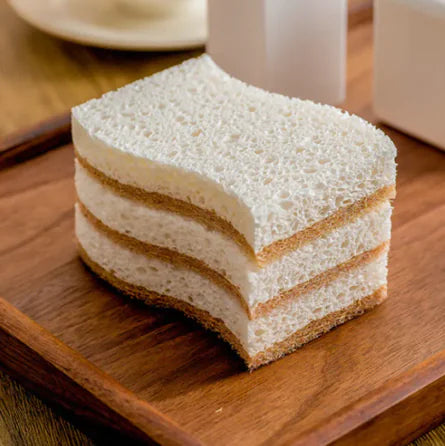 Wooden Paddle Dish Cotton Sponge WEM Support (www.WEM.support)