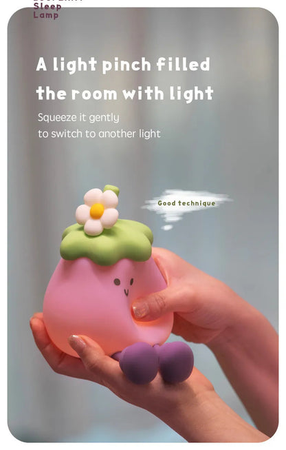 Eggplant Glow Nightlight - Gentle & Soft Lighting HejK.com Marketplace LLC