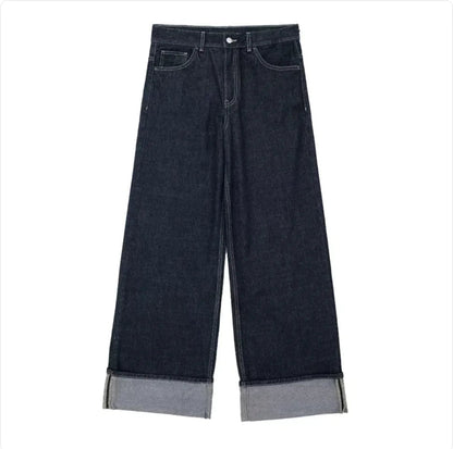 Women's Denim Jacket with Hemming Sleeves and Trousers WEM Support (www.WEM.support)