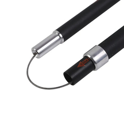 Outdoor Folding Five-section Straight Trekking Pole Trekking Pole WEM Support (www.WEM.support)