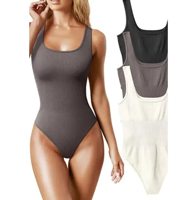 Women's Yoga Neck Sports Bodysuit WEM Support (www.WEM.support)