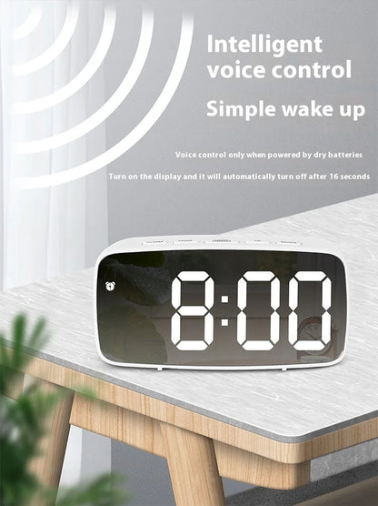 LED Mirror Alarm Clock WEM Support (www.WEM.support)