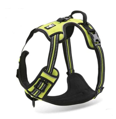 Truelove Adjustable Reflective Nylon Dog Harness WEM Support (www.WEM.support)