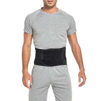 Adjustable Lower Back Brace Lumbar Support Waist Belt For Men Women Pain Relief WEM Support (www.WEM.support)