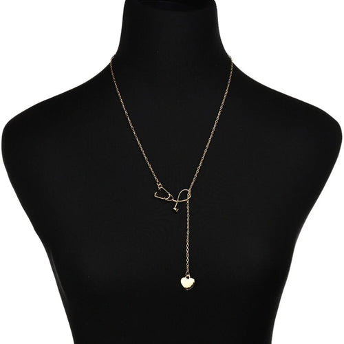 Fashion Women Necklaces Stethoscope WEM Support (www.WEM.support)
