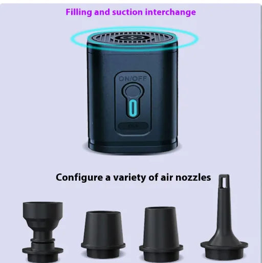 Vacuum Compression Bag Wireless Charging Electric Suction WEM Support (www.WEM.support)