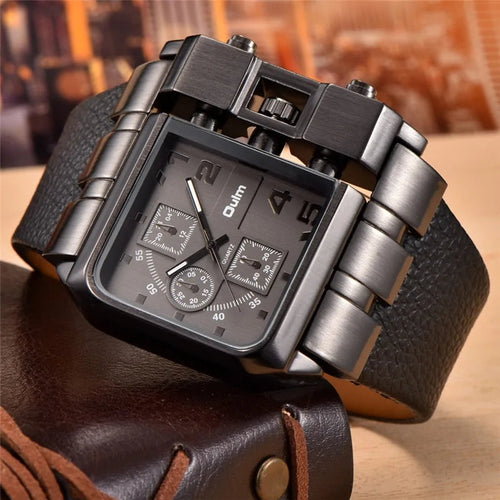 Casual Square Wristwatch WEM Support (www.WEM.support)