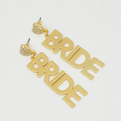 Say I Do Bride Earrings WEM Support (www.WEM.support)