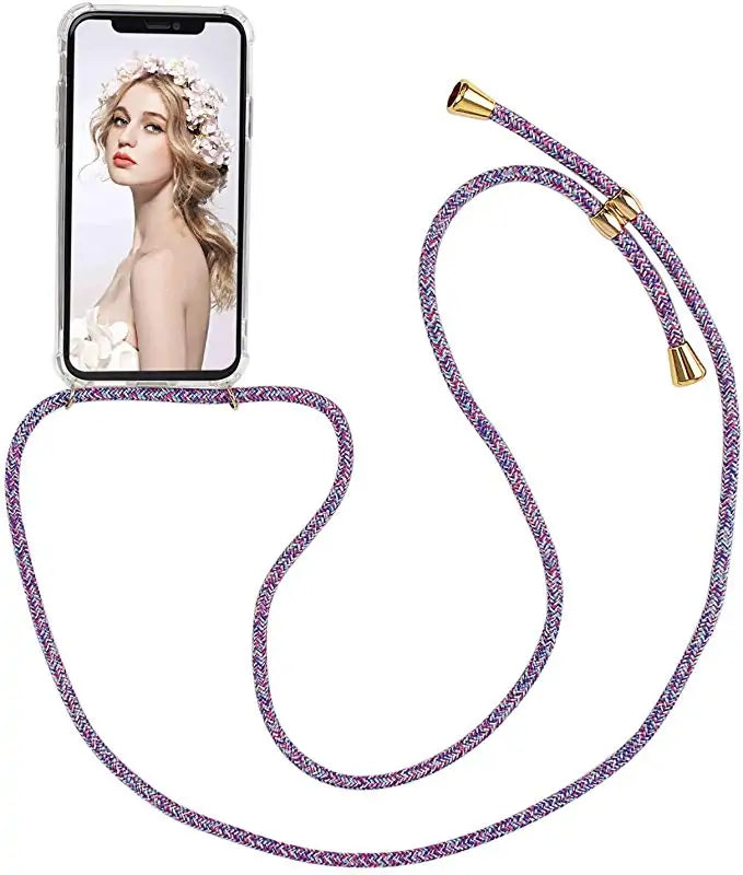 Black Neck Strap Rope Cord WEM Support (www.WEM.support)