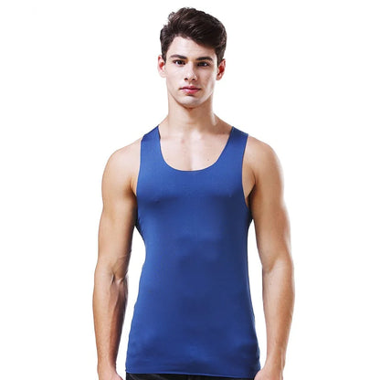 Men's Ice Silk Seamless Vest