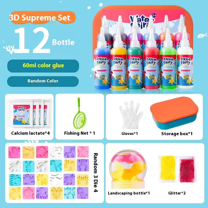 PuzzlePlay™ DIY Craft Bottle for Kids WEM Support (www.WEM.support)