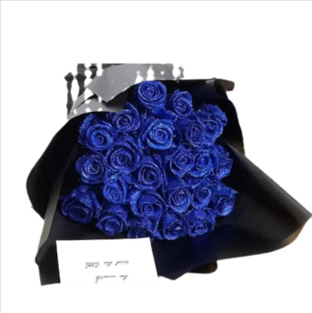 Custom Valentine's Day Bridal Bouquet with Preserved Fresh Flowers WEM Support (www.WEM.support)