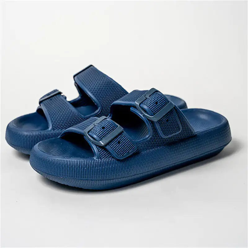 Summer Women Outdoor Indoor Thick-soled Eva Sandals And Slippers WEM Support (www.WEM.support)