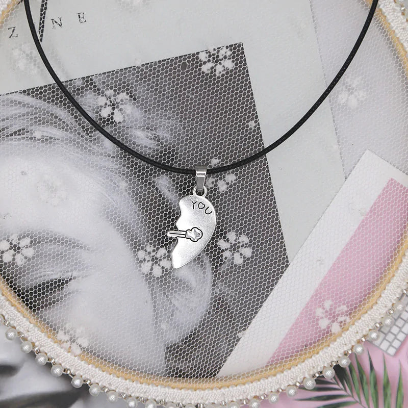 Couple Necklace In Silver WEM Support (www.WEM.support)