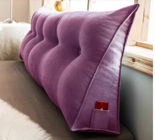 Comfy Bedside Cushion Sofa Large Back WEM Support (www.WEM.support)
