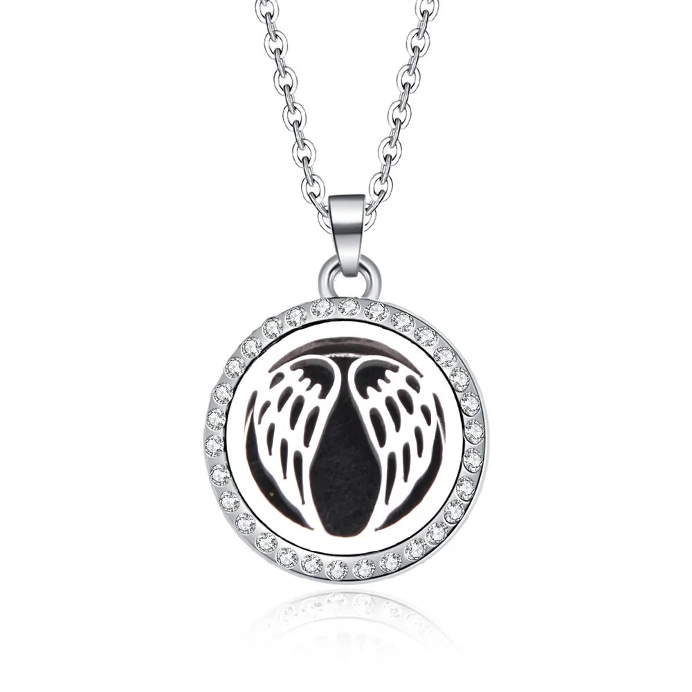 10 Styles Aroma Oil Diffuser Perfume Necklace WEM Support (www.WEM.support)