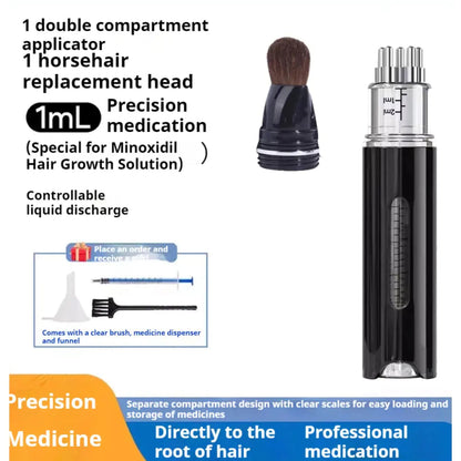 Peine Fortificador Capilar y Aplicador de Tratamiento HejK.com Marketplace LLC