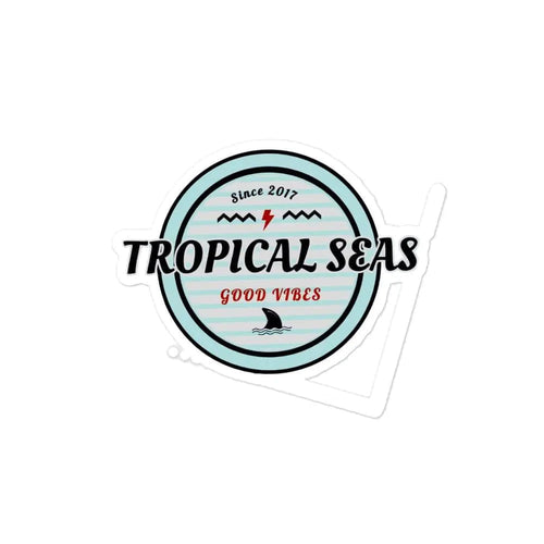 Retro Tropical Seas stickers WEM Support (www.WEM.support)