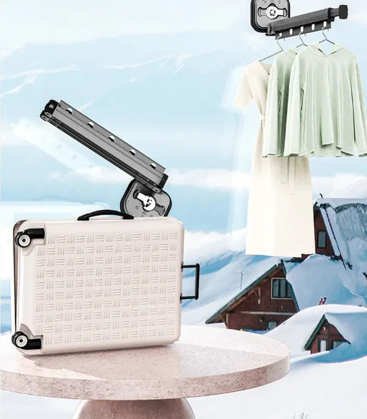 Folding Suction Cup Clothes Hanger WEM Support (www.WEM.support)