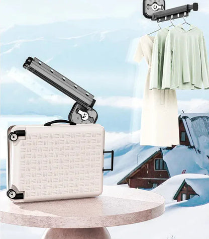 Folding Suction Cup Clothes Hanger WEM Support (www.WEM.support)