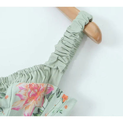 Vestido Feminino com Alças Florais HejK.com