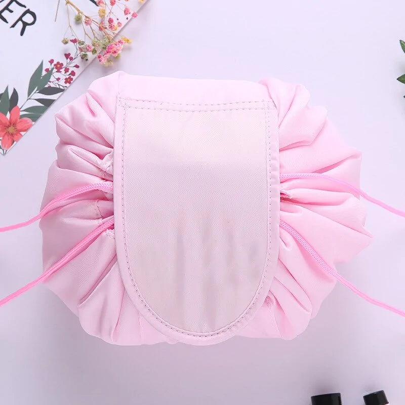 Cosmetic Bag Professional Drawstring Makeup Case WEM Support (www.WEM.support)