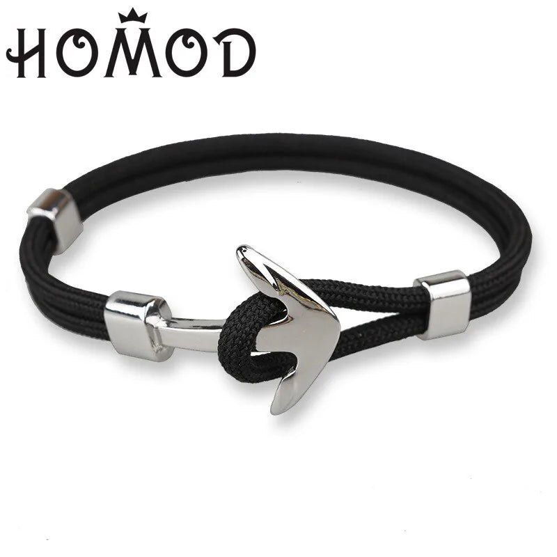Paracord Whale Tail Hope Bracelet WEM Support (www.WEM.support)