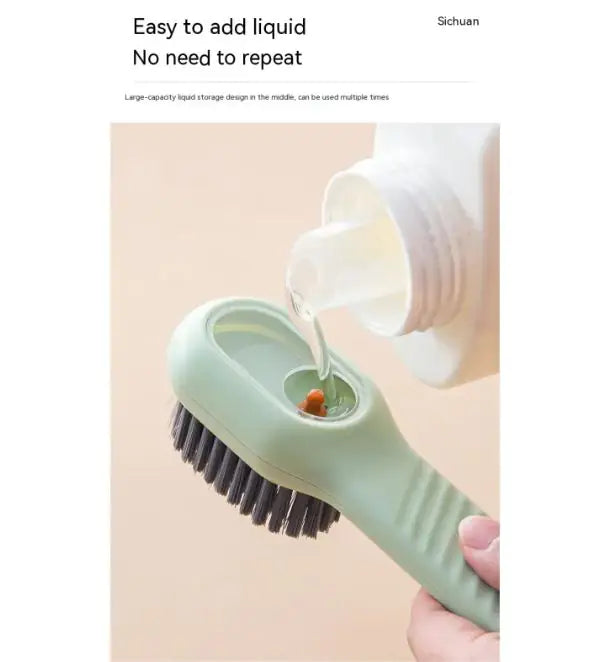 Multifunctional Liquid Shoe Brush Household Press WEM Support (www.WEM.support)