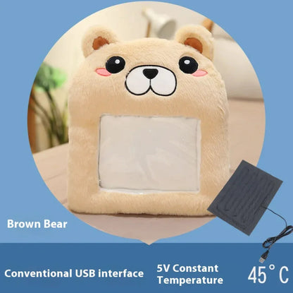 Electric Rabbit Fur Foot Warmer WEM Support (www.WEM.support)