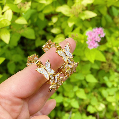 Fly In The Shine Earrings WEM Support (www.WEM.support)