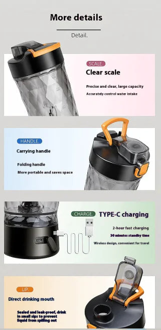 VibeMix Power Mixer Cup HejK.com Marketplace LLC