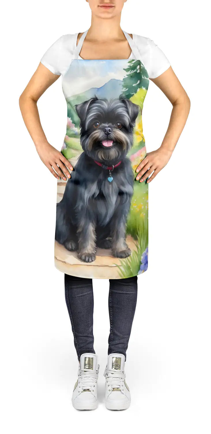 Affenpinscher Spring Garden Apron WEM Support (www.WEM.support)