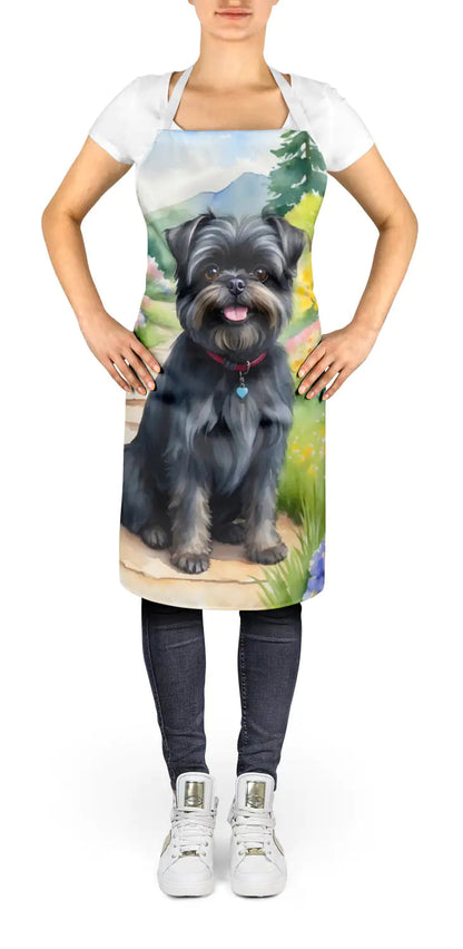 Affenpinscher Spring Garden Apron WEM Support (www.WEM.support)