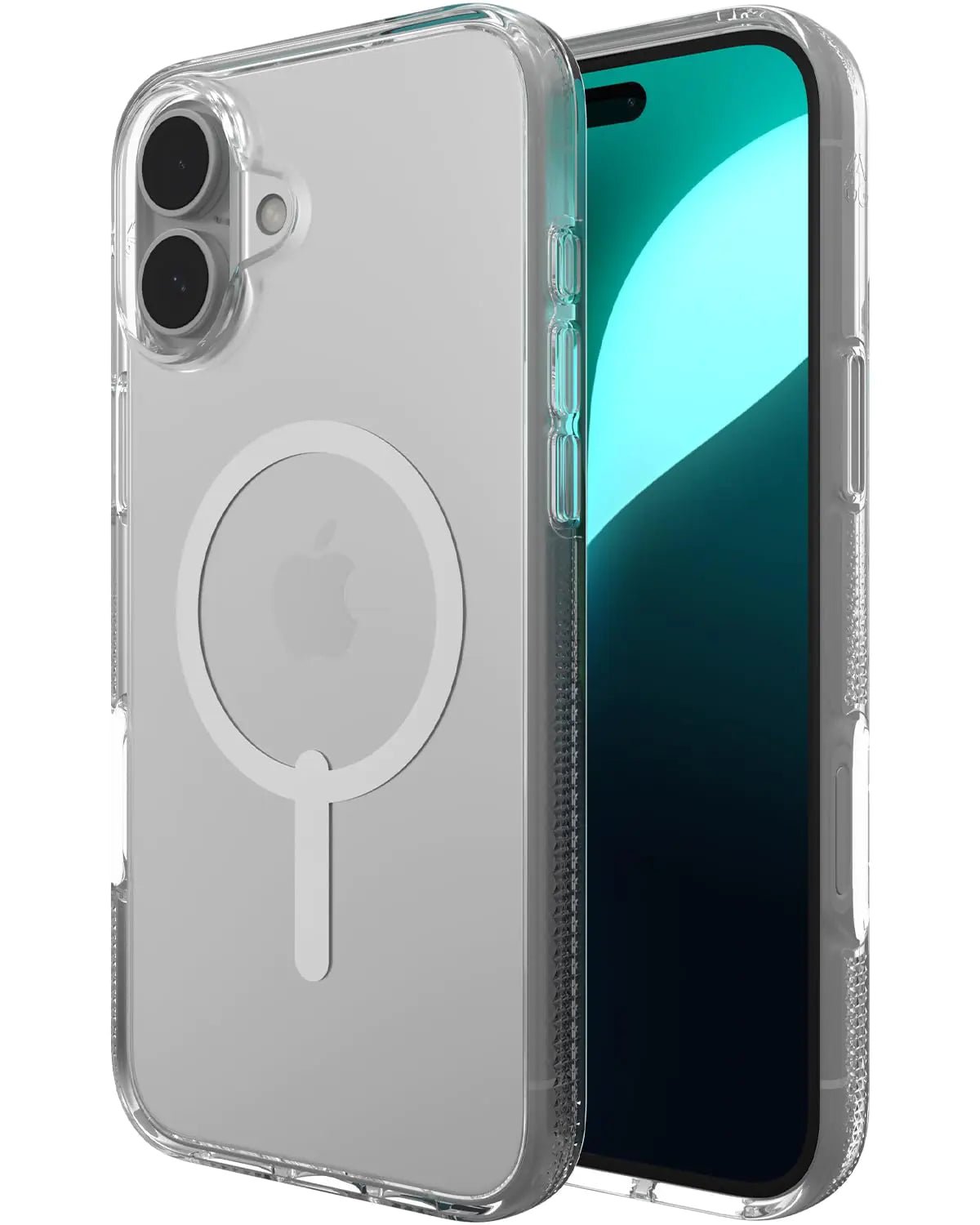 ZAGG Crystal Palace Snap Case for iPhone 16 Pro – Military - Grade 13ft Drop Protection, MagSafe Compatible, Crystal Clear, Anti - Yellowing, Graphene - Reinforced, Made from Recycled Materials - Catch Cards