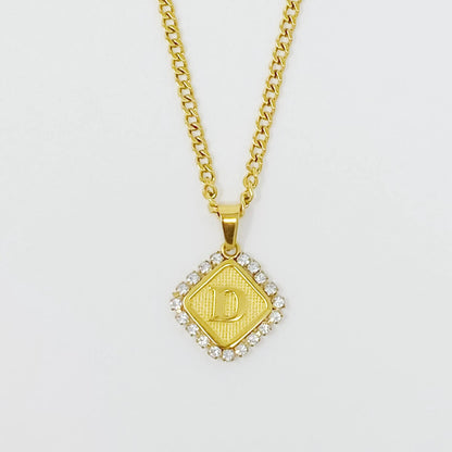 Aztec Delight Initial Necklace WEM Support (www.WEM.support)