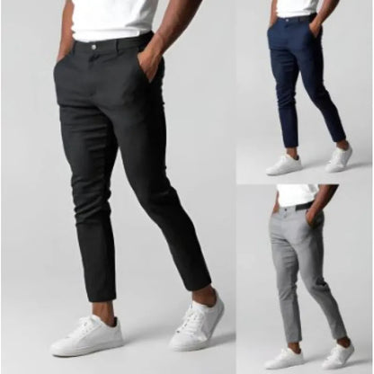 Men's Clothing Japanese Style Youth Business All-match Cotton Trousers WEM Support (www.WEM.support)