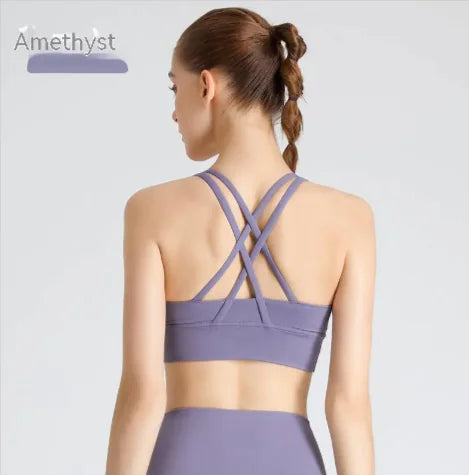 SculptFit Women's Cross-Back Fitness Vest WEM Support (www.WEM.support)