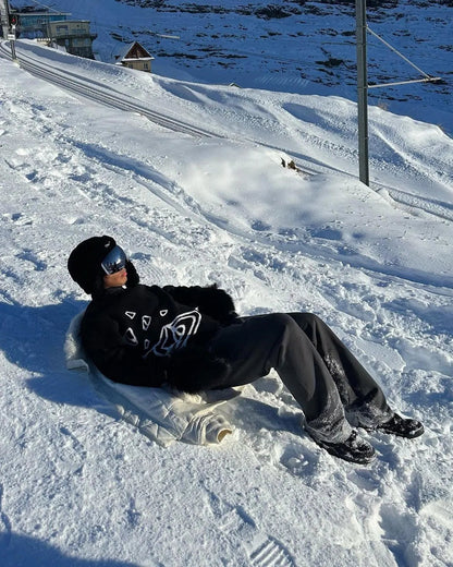 Space Planet Star Knitted Sweater - Y2K Vibes HejK.com