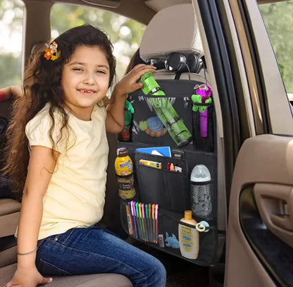 Bolsa de Armazenamento Traseiro de Assento de Carro Anti-Chute