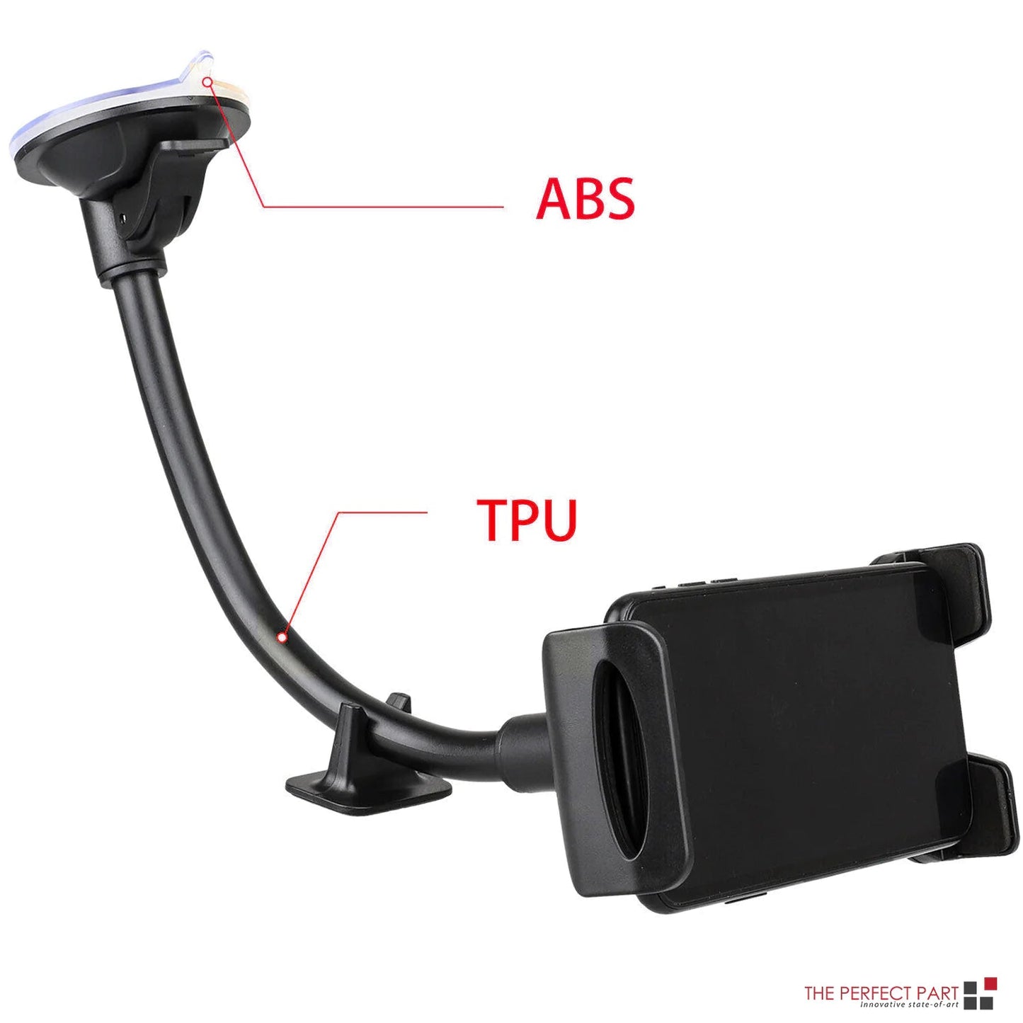 360° Universal Car Windshield Holder Desktop Mount For Cellphone Tablet iPad GPS WEM Support (www.WEM.support)